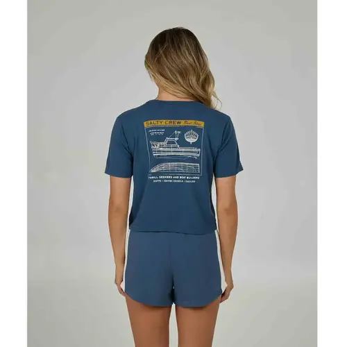 Women's Boat Shop Crop Shirt Women's Boat Shop Crop Shirt