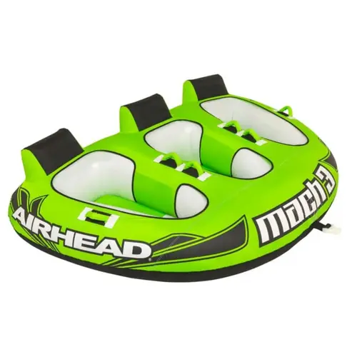 Mach 3-Person Towable Tube Green Mach 3-Person Towable Tube Green