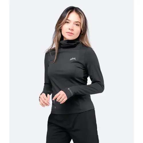 Women's ZhikMotion Hooded Shirt Anthracite Women's ZhikMotion Hooded Shirt Anthracite