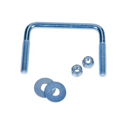 3 1/8" X 4" Square Bend U-Bolt Set 3 1/8" X 4" Square Bend U-Bolt Set