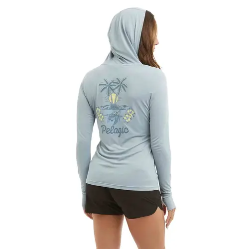 Women's Isla Tortuga AquaTek Hooded Shirt Women's Isla Tortuga AquaTek Hooded Shirt