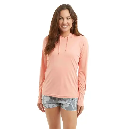 Women's Aquatek Solid Hooded Shirt Women's Aquatek Solid Hooded Shirt