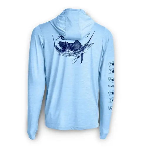 Men's Popping Sails Active Performance Hooded Shirt Men's Popping Sails Active Performance Hooded Shirt
