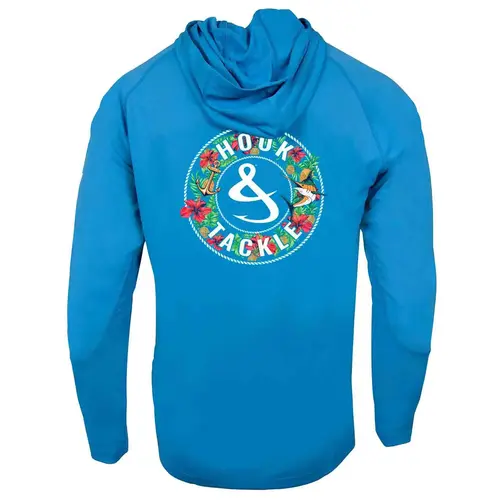 Men's Tropic Mix UV Hooded Shirt Men's Tropic Mix UV Hooded Shirt
