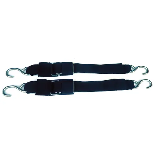 2" x 48" Stainless Steel Quick Release Tie-Downs 2" x 48" Stainless Steel Quick Release Tie-Downs