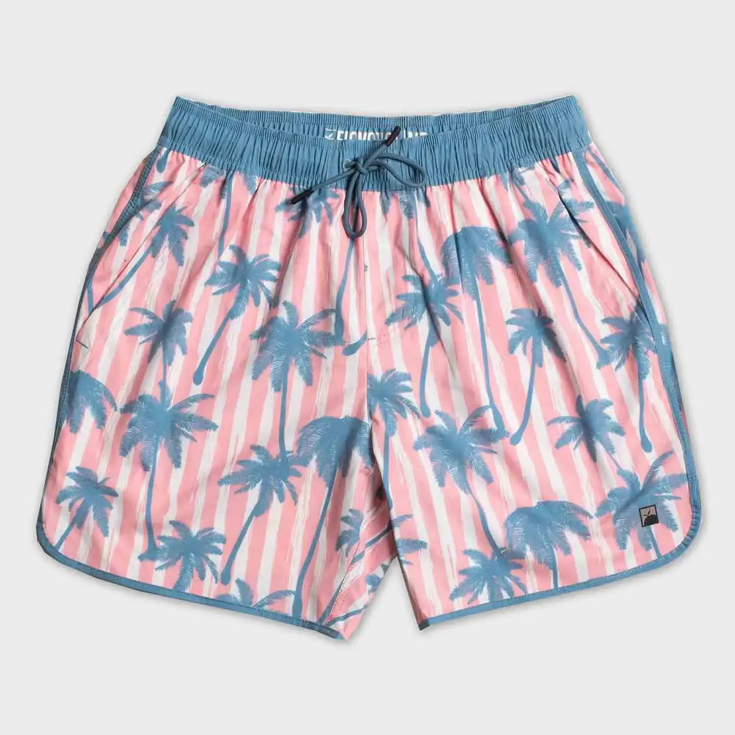 FLOMOTION Mens Resort Palms Volley Shorts MV299PEA-M FLOMOTION Mens Resort Palms Volley Shorts MV299PEA-M