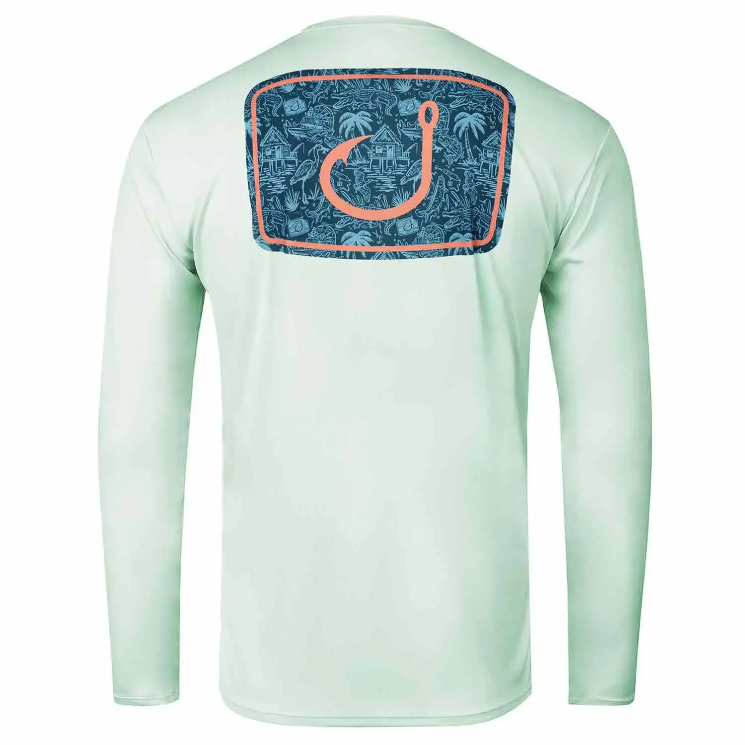 AVID SPORTSWEAR Mens Avidry Iconic Lowlands Shirt MK25018-SFM-LG AVID SPORTSWEAR Mens Avidry Iconic Lowlands Shirt MK25018-SFM-LG