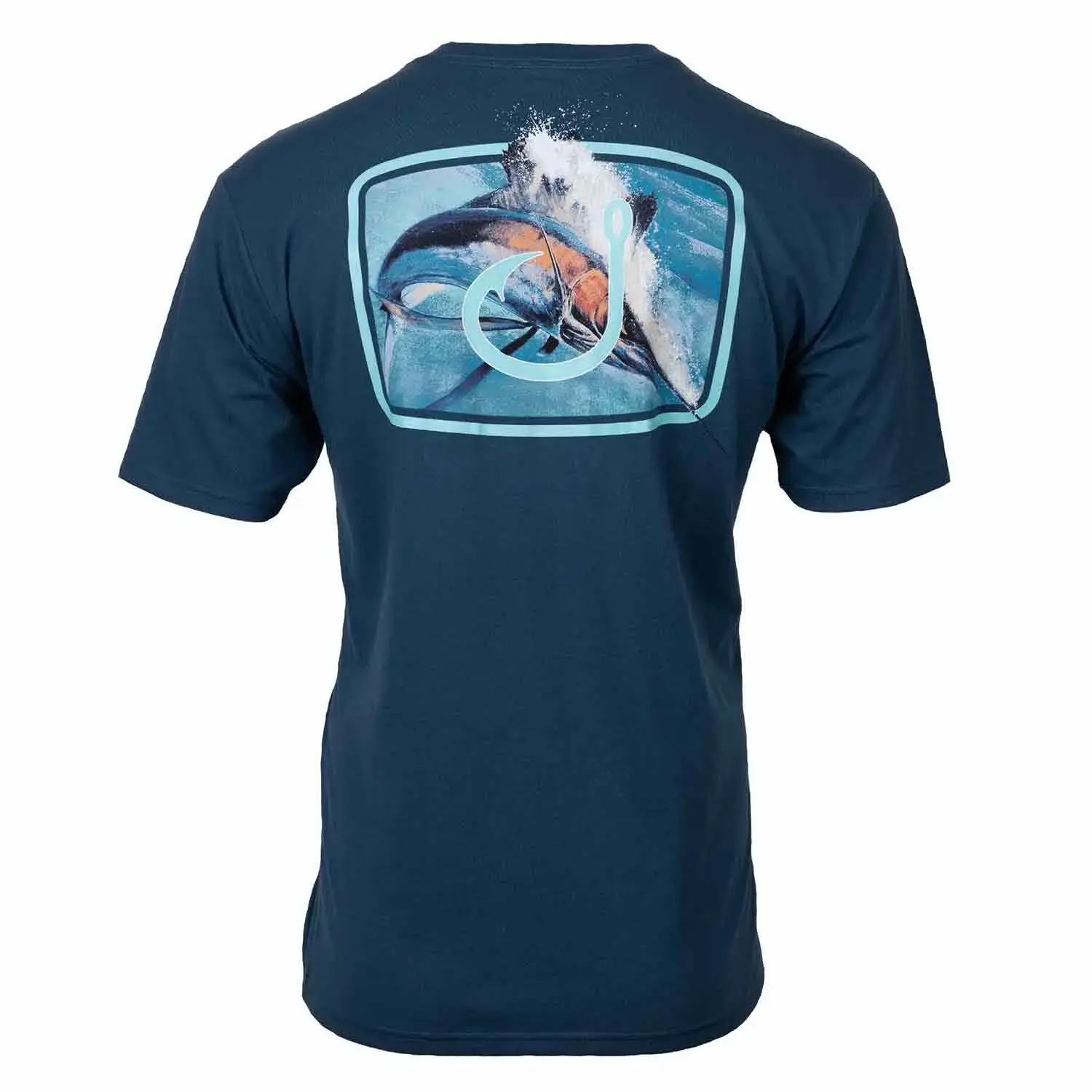 AVID SPORTSWEAR Mens Feeding Sail Shirt MT25005-ABY-LG AVID SPORTSWEAR Mens Feeding Sail Shirt MT25005-ABY-LG