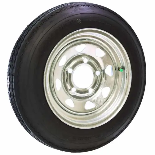 Microsport 12" Galvanized Spare Tire with Locking Attachment Black Microsport 12" Galvanized Spare Tire with Locking Attachment Black