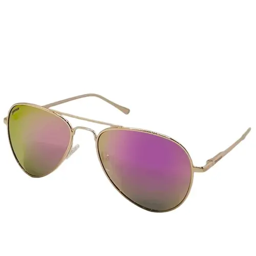 Maverick Polarized Aviator Sunglasses, Shiny Rose Gold/Pink Mirror Maverick Polarized Aviator Sunglasses, Shiny Rose Gold/Pink Mirror