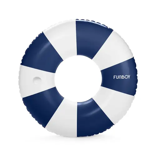 Vintage Navy Stripe Tube Float Vintage Navy Stripe Tube Float