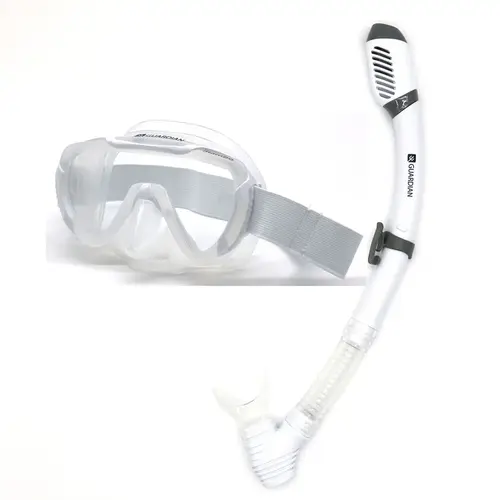 Mambo Frameless Adult Snorkel Combo Clear Mambo Frameless Adult Snorkel Combo Clear