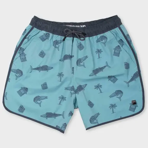 Men's Whiskey Wahoo Volley Shorts Men's Whiskey Wahoo Volley Shorts