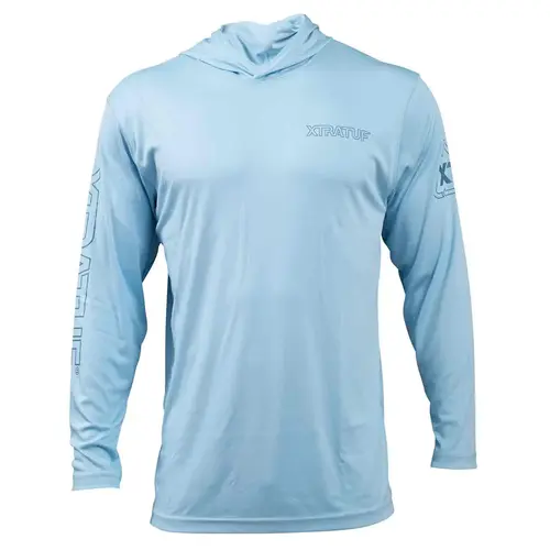Men's Hooded Logo UPF Shirt Men's Hooded Logo UPF Shirt