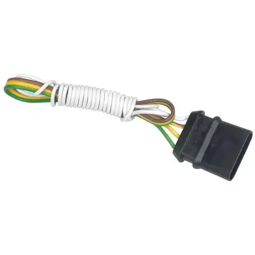 Trailer Light Connector - 4-Pin Flat Trailer Connector 12" Trailer Light Connector - 4-Pin Flat Trailer Connector 12"