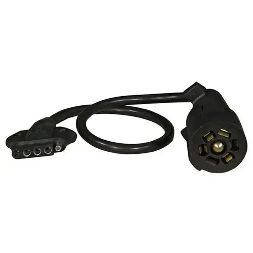 TC50000 7 Pole RV Style Blade to 5 Pole Flat - 18" Externsion Harness TC50000 7 Pole RV Style Blade to 5 Pole Flat - 18" Externsion Harness