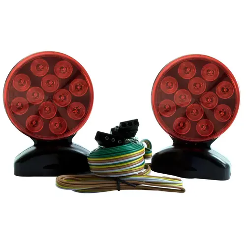 LED Magnetic Towing Light Kit Red/Amber LED Magnetic Towing Light Kit Red/Amber
