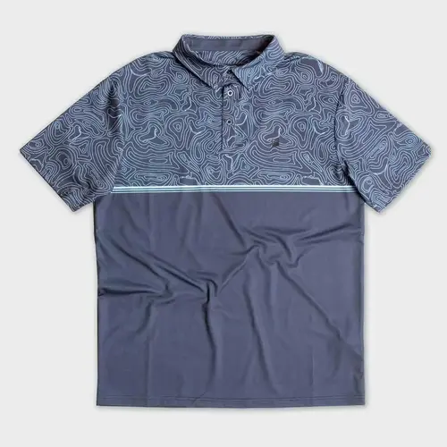 Men's Toothy Topo Stretch Polo Men's Toothy Topo Stretch Polo