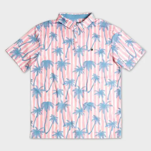 Men's Resort Palms Stretch Polo Men's Resort Palms Stretch Polo