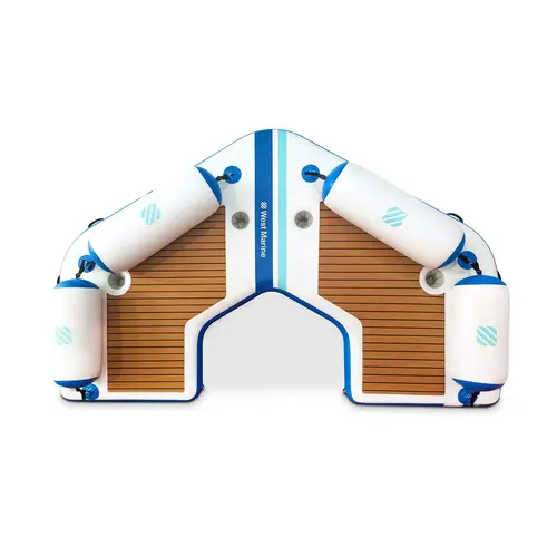 Floating C-Dock Kit 10 ft6" x 6 ft8" x 8" Inflatable Platform Floating C-Dock Kit 10 ft6" x 6 ft8" x 8" Inflatable Platform
