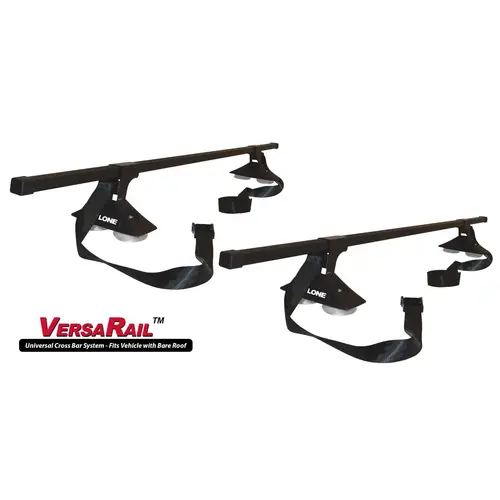 50" VersaRail Bare Roof Cross Rail System Black 50" VersaRail Bare Roof Cross Rail System Black