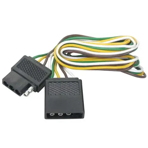 Trailer Light Connector - 4-Pin Flat Connector Set 48" Trailer Light Connector - 4-Pin Flat Connector Set 48"