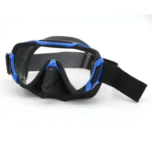 Mambo Frameless Snorkel Mask, Blue Mambo Frameless Snorkel Mask, Blue
