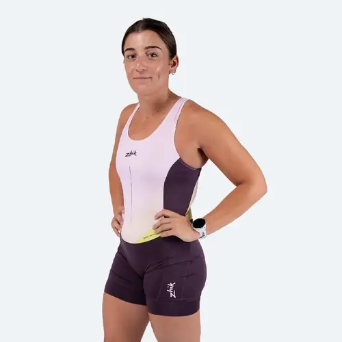 Women's Performance Unisuit Plum Women's Performance Unisuit Plum
