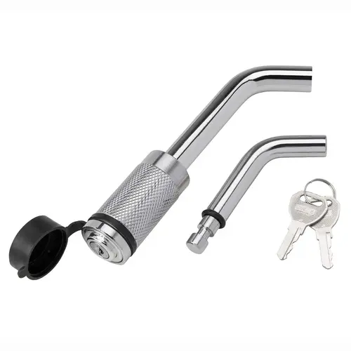 Dual Bent Pin Trailer Hitch Receiver Lock Dual Bent Pin Trailer Hitch Receiver Lock