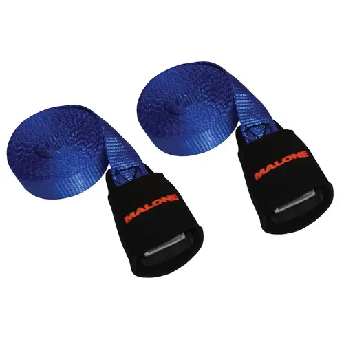 9 ft Heavy Duty Cam Straps, 2-Pack Blue 9 ft Heavy Duty Cam Straps, 2-Pack Blue