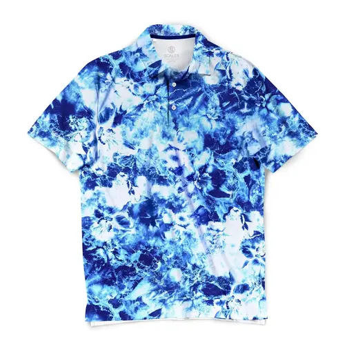 Men's Flower Tides Polo Men's Flower Tides Polo