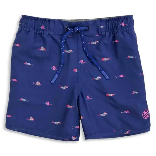 Kids Trippy Fish Volley Shorts Kids Trippy Fish Volley Shorts