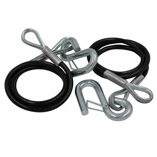 Trailer Safety Cables, 5000 lbs. Trailer Safety Cables, 5000 lbs.