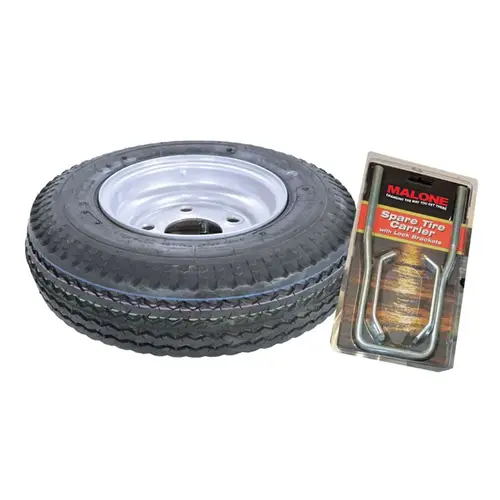 Spare Tire for EcoLight and XtraLight Trailer - 8" - Includes Lockable Attachment Spare Tire for EcoLight and XtraLight Trailer - 8" - Includes Lockable Attachment