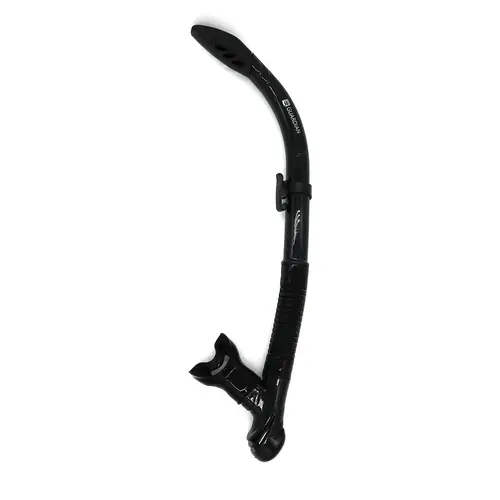 Pompano Splash Semi-Dry Adult Snorkel Black Pompano Splash Semi-Dry Adult Snorkel Black