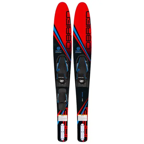 Vortex 65.5" Red Water Ski with X-7 & RT Bindings Vortex 65.5" Red Water Ski with X-7 & RT Bindings