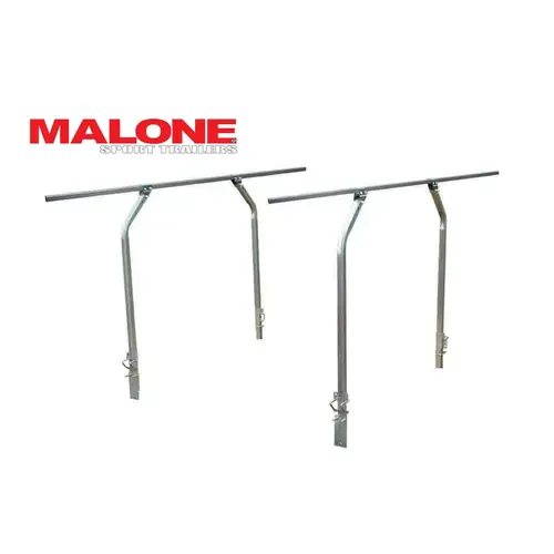 TopTier Utility Trailer Cross Bar System Light Silver TopTier Utility Trailer Cross Bar System Light Silver