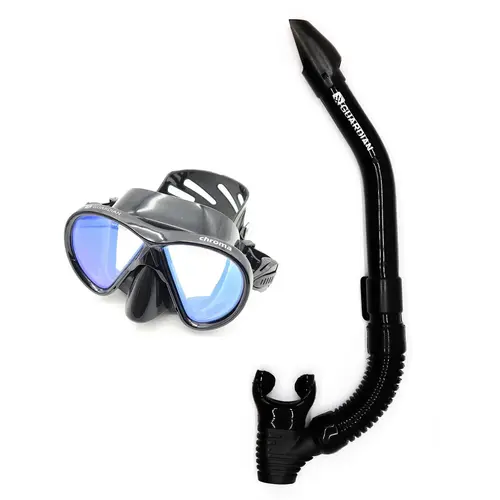 Chroma HD Pro Snorkel Combo, Blue Mirror Chroma HD Pro Snorkel Combo, Blue Mirror