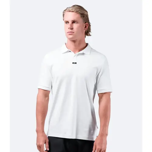 Men's Prima Cotton Polo White Men's Prima Cotton Polo White