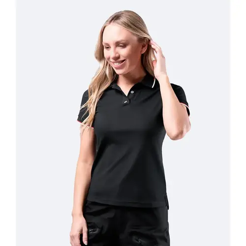 Women's Elite Polo Black Women's Elite Polo Black