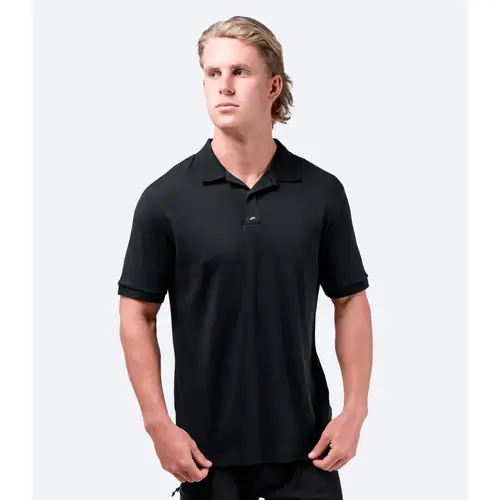 Men's Prima Cotton Polo Black Men's Prima Cotton Polo Black