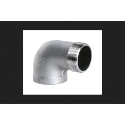 90 Degree Street Elbow, 1/4" NPT, Stainless Steel, Class 150 90 Degree Street Elbow, 1/4" NPT, Stainless Steel, Class 150