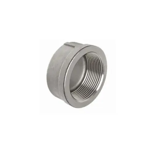 Pipe Cap, 3/8" Female NPT, 150 Class, Stainless Steel 304 Pipe Cap, 3/8" Female NPT, 150 Class, Stainless Steel 304