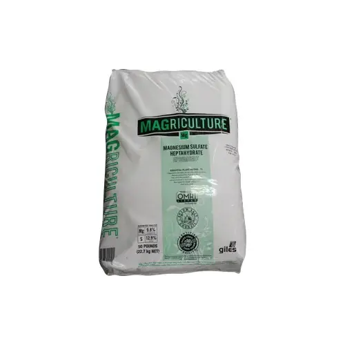 Magnesium Sulfate Heptahydrate (Epsom Salt) - 50 lb Magnesium Sulfate Heptahydrate (Epsom Salt) - 50 lb