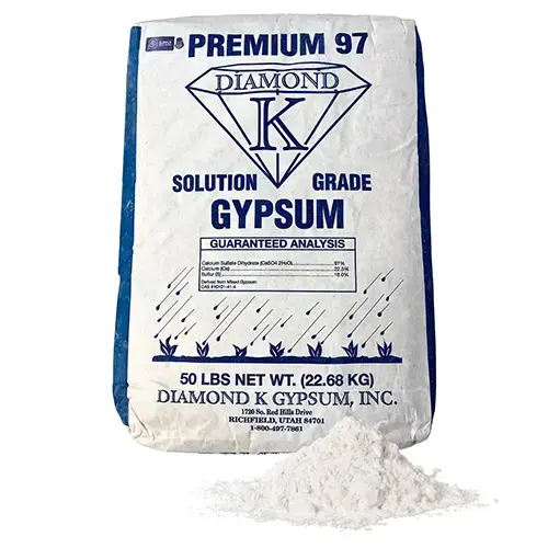 Powdered Gypsum - 50 lb Powdered Gypsum - 50 lb