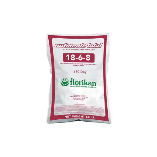 With Nutricote Total 18-6-8 180 Day - 50 lb With Nutricote Total 18-6-8 180 Day - 50 lb
