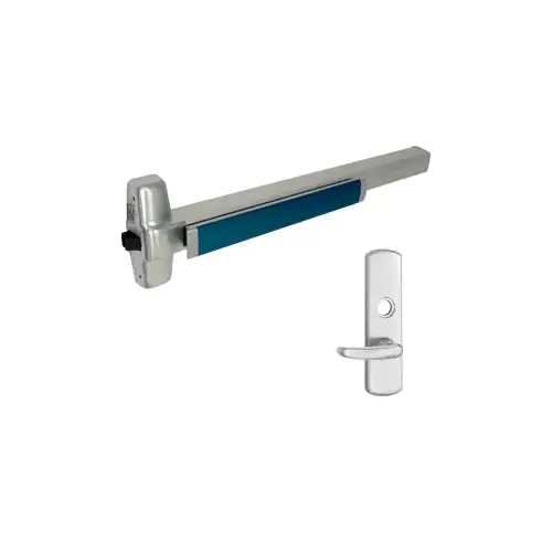 KIT - LD Less Dogging, Heavy Duty Smooth Rim Exit Device, 996L-07 Lever Trim (Rim Cylinder Required), Key Locks/Unlocks Trim, LHR Left Hand Reverse/Reversible Handing (Snap Ring Tool Required), 48", Grade 1, 98 Series, 626/US26D Satin Chrome KIT - LD Less Dogging, Heavy Duty Smooth Rim Exit Device, 996L-07 Lever Trim (Rim Cylinder Required), Key Locks/Unlocks Trim, LHR Left Hand Reverse/Reversible Handing (Snap Ring Tool Required), 48", Grade 1, 98 Series, 626/US26D Satin Chrome
