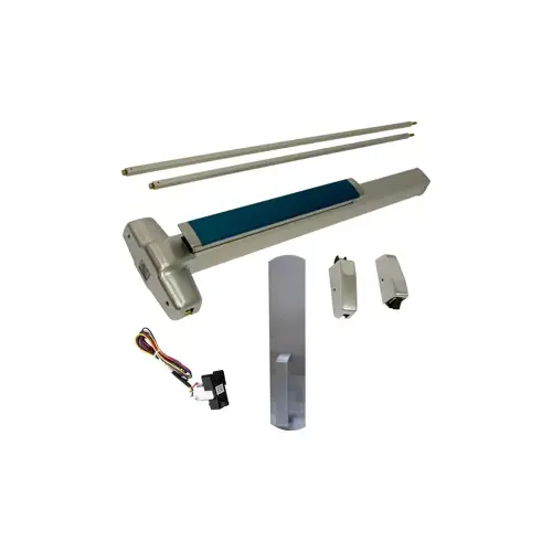 KIT - LD Less Dogging, RX Request to Exit, Heavy Duty Smooth SVR Surface Vertical Rod Exit Device, 48" x 84", Grade 1, 98 Series, 626/US26D Satin Chrome KIT - LD Less Dogging, RX Request to Exit, Heavy Duty Smooth SVR Surface Vertical Rod Exit Device, 48" x 84", Grade 1, 98 Series, 626/US26D Satin Chrome