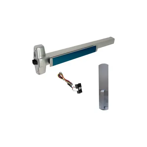 KIT - LD Less Dogging, RX Request to Exit, Heavy Duty Smooth Rim Exit Device, 36", Grade 1, 98 Series, 626/US26D Satin Chrome KIT - LD Less Dogging, RX Request to Exit, Heavy Duty Smooth Rim Exit Device, 36", Grade 1, 98 Series, 626/US26D Satin Chrome
