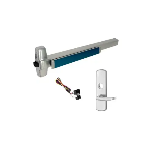 KIT - LD Less Dogging, RX Request to Exit, Heavy Duty Smooth Rim Exit Device, 996L-17 Lever Trim (Rim Cylinder Required), Key Locks/Unlocks Trim, RHR Right Hand Reverse/Reversible Handing (Snap Ring Tool Required), 48", Grade 1, 98 Series, 626/US26D Satin Chrome KIT - LD Less Dogging, RX Request to Exit, Heavy Duty Smooth Rim Exit Device, 996L-17 Lever Trim (Rim Cylinder Required), Key Locks/Unlocks Trim, RHR Right Hand Reverse/Reversible Handing (Snap Ring Tool Required), 48", Grade 1, 98 Series, 626/US26D Satin Chrome
